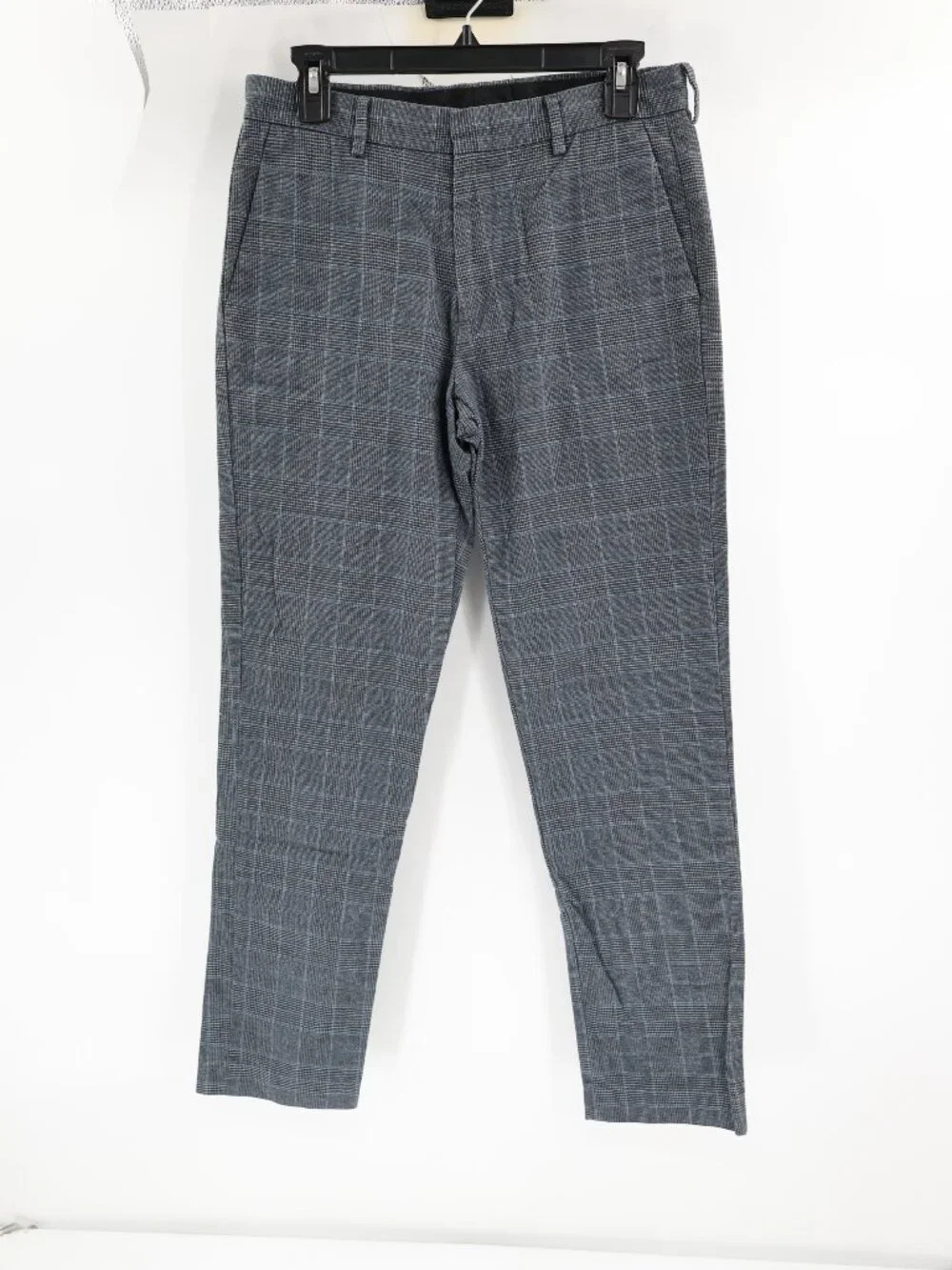 J Crew Pants Mens 29 Ludlow Cotton Flat Front Plaid Trouser Glen Plaid